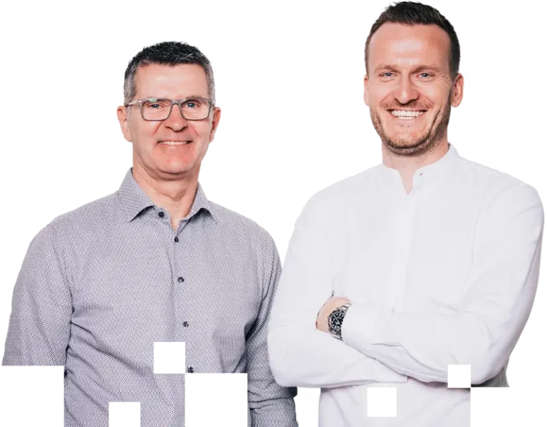 DIVIS Geschäftsführer Thomas Kroll und Hendrik Reger