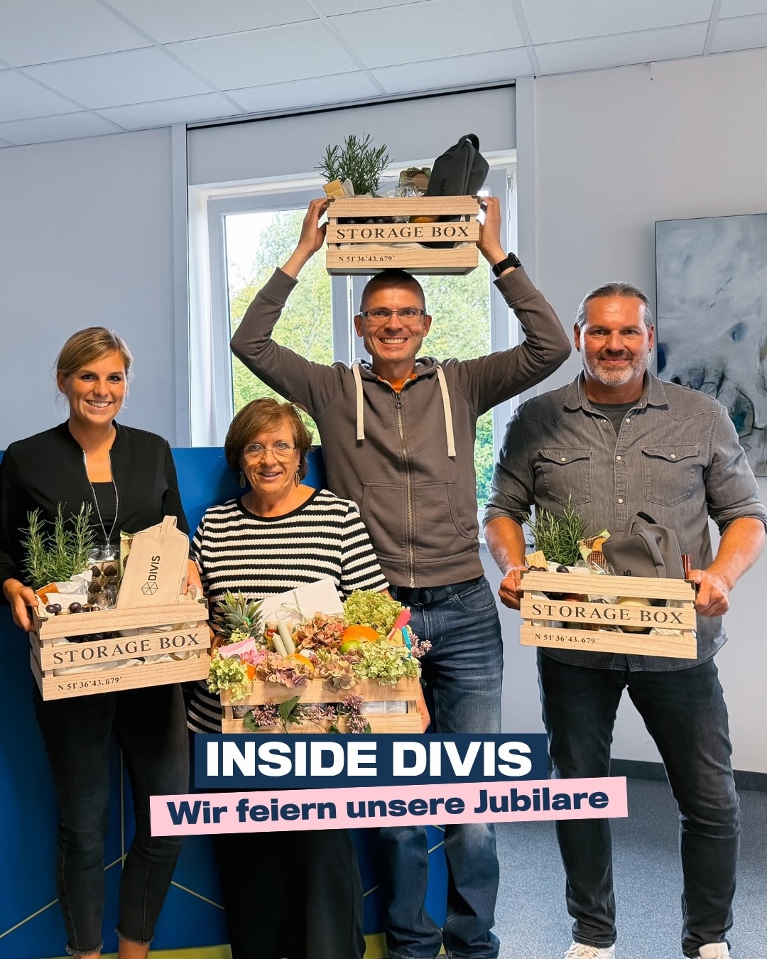 Inside DIVIS - Wir feiern unsere Jubilare! 🎉 10, 15 und sogar&hellip;