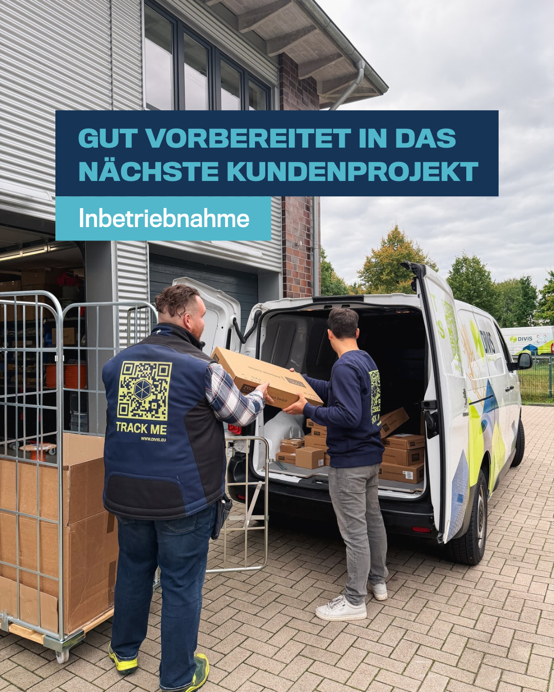 Von der Arbeitsvorbereitung direkt ins nächste Kundenprojekt 📦 Kameras? ✅ Switche? ✅&hellip;